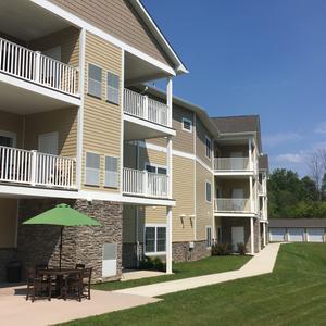 Community Fire Pit and Walk Way