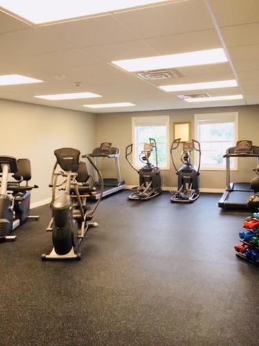 Fitness Center with "Life Fitness" Equipment