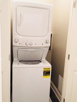 1 BD In Unit Washer and Dryer