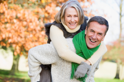 Senior Couple Living In Getzville, NY Active Adult Community